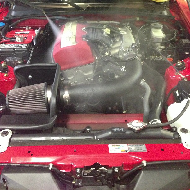 Honda S2000 Engine Compartment Detail